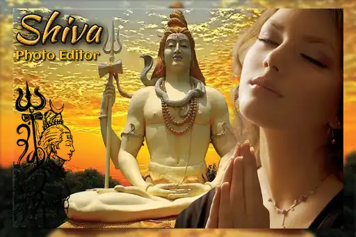 Play Shiva Photo Frame :Cut Paste Editor as an online game Shiva Photo Frame :Cut Paste Editor with UptoPlay