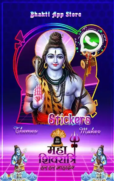 Play Shiva Stickers Maker  Themes  and enjoy Shiva Stickers Maker  Themes with UptoPlay