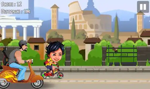 Play Shiva Super Bike Escape as an online game Shiva Super Bike Escape with UptoPlay
