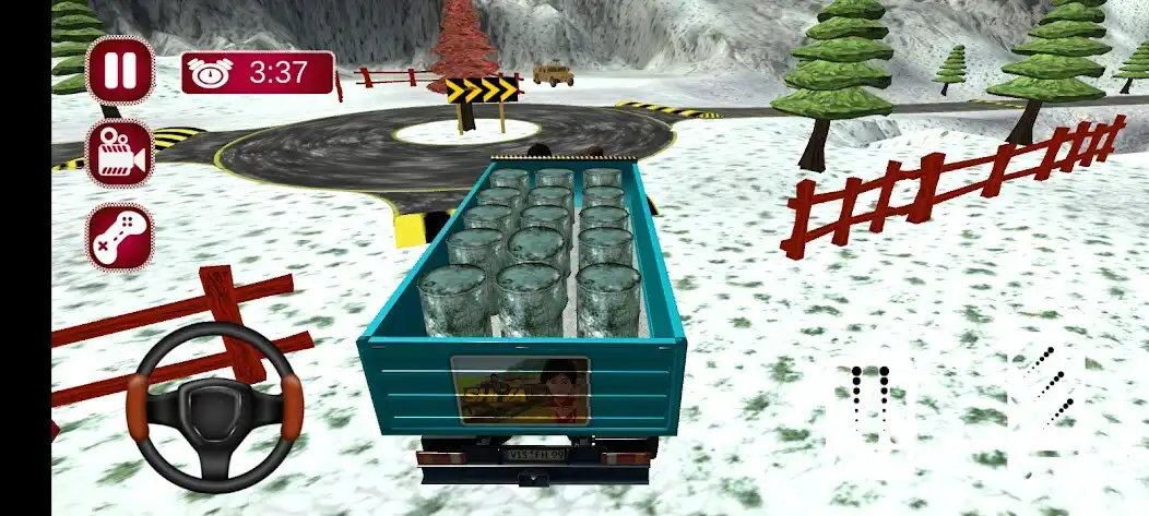 Play Shiva :Truck Simulator 3D as an online game Shiva :Truck Simulator 3D with UptoPlay