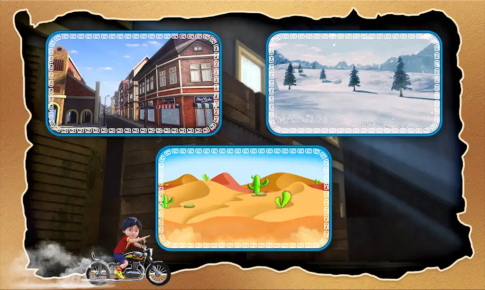 Play Shiva Winter Biking Tales 2 as an online game Shiva Winter Biking Tales 2 with UptoPlay