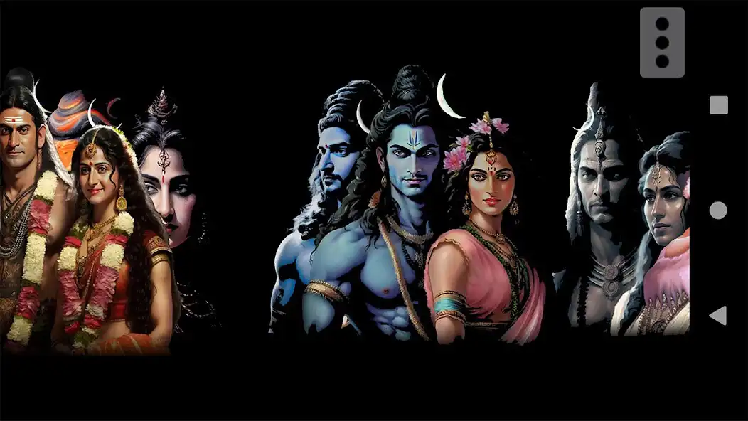 Play Shiv Parvati Ai Live Wallpaper as an online game Shiv Parvati Ai Live Wallpaper with UptoPlay