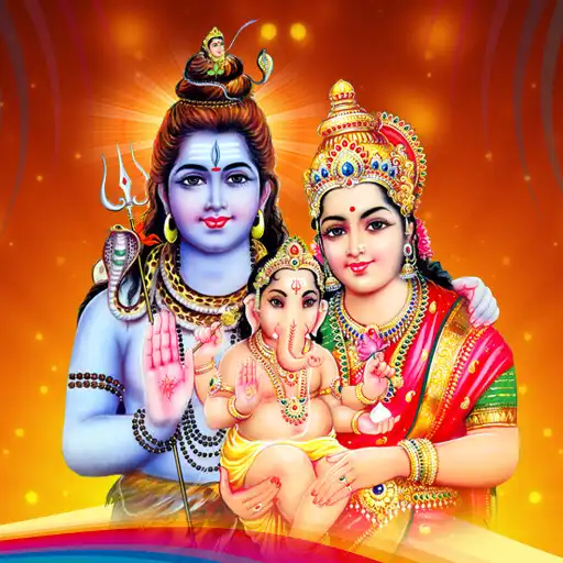 Play Shiv Parvati Ganesh Wallpapers APK