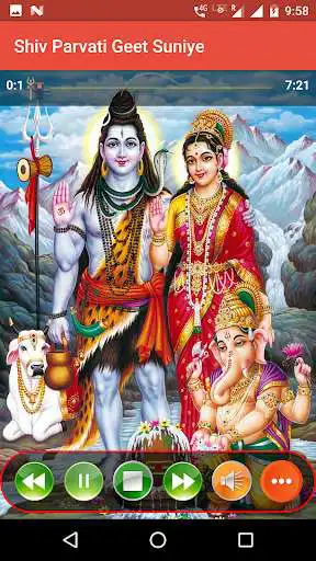 Play Shiv Parvati Geet Suniye as an online game Shiv Parvati Geet Suniye with UptoPlay