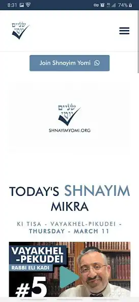 Play Shnayim Yomi as an online game Shnayim Yomi with UptoPlay