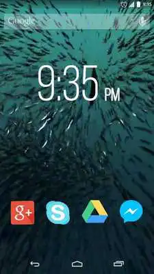 Play Shoals of fish Live Wallpaper