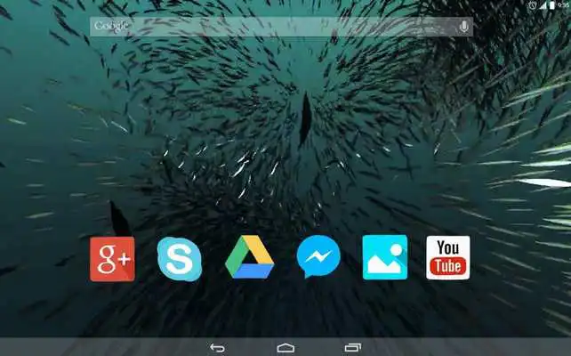 Play Shoals of fish Live Wallpaper