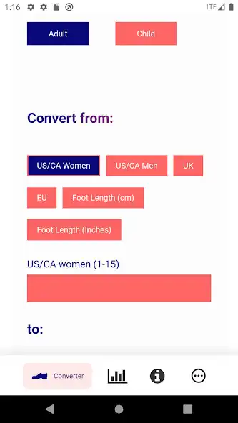 Play Shoe Size Converter  Chart  and enjoy Shoe Size Converter  Chart with UptoPlay