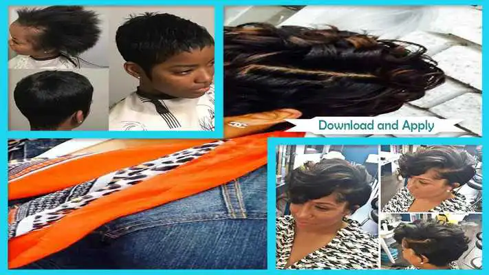 Play Shoirt Hairstyle for Black Women