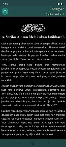 Play Sholat Istikhoroh as an online game Sholat Istikhoroh with UptoPlay