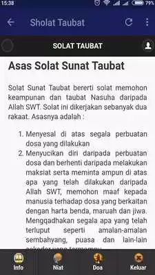 Play Sholat taubat Lengkap