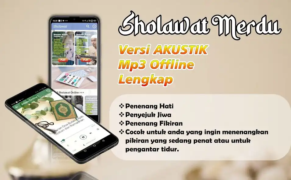 Play Sholawat Akustik Mp3 Merdu  and enjoy Sholawat Akustik Mp3 Merdu with UptoPlay