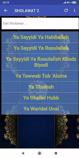 Play Sholawat Arabic Latin Audio Mp3 as an online game Sholawat Arabic Latin Audio Mp3 with UptoPlay