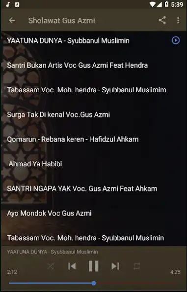 Play Sholawat Gus Azmi Offline  Syubbanul Muslimin  and enjoy Sholawat Gus Azmi Offline  Syubbanul Muslimin with UptoPlay