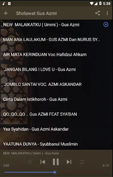 Play Sholawat Gus Azmi Offline  Syubbanul Muslimin as an online game Sholawat Gus Azmi Offline  Syubbanul Muslimin with UptoPlay