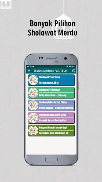 Play Sholawat Ilahana Mp3 Merdu as an online game Sholawat Ilahana Mp3 Merdu with UptoPlay