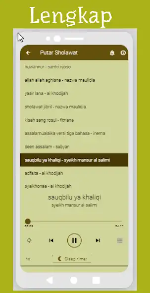Play Sholawat Merdu Pilihan Offline as an online game Sholawat Merdu Pilihan Offline with UptoPlay