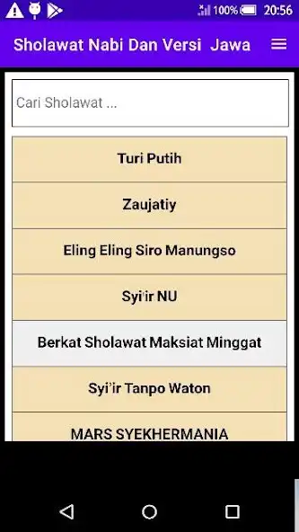 Play Sholawat Nabi dan Versi  Jawa as an online game Sholawat Nabi dan Versi  Jawa with UptoPlay