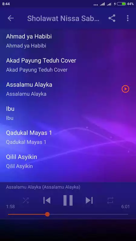 Play Sholawat Nissa Sabyan Lengkap Offline