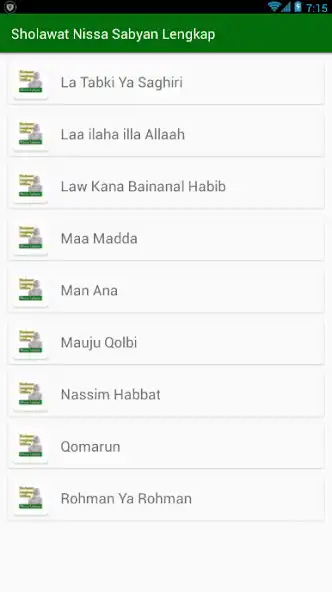 Play Sholawat Nissa Sabyan Offline + Lirik Lengkap as an online game Sholawat Nissa Sabyan Offline + Lirik Lengkap with UptoPlay