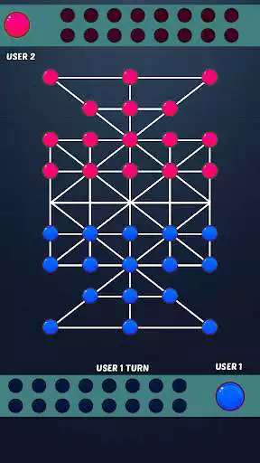 Play Sholo Guti - 16 beads as an online game Sholo Guti - 16 beads with UptoPlay