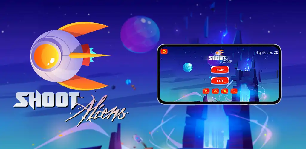 Play Shoot  Aliens : Space Adventur  and enjoy Shoot  Aliens : Space Adventur with UptoPlay