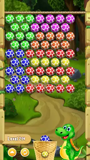 Play Shoot Dinosaur Eggs as an online game Shoot Dinosaur Eggs with UptoPlay