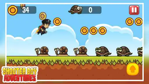 Play Shooter Boy Adventures as an online game Shooter Boy Adventures with UptoPlay