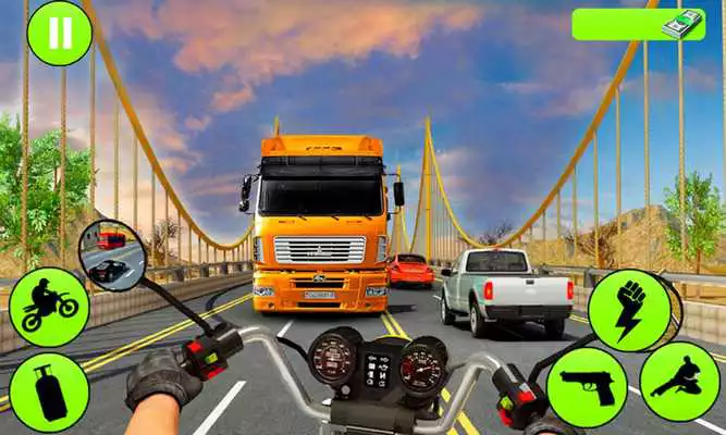 Play Shooting Bike Rider