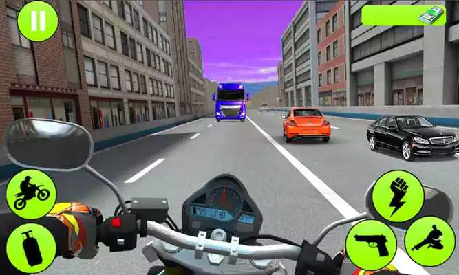 Play Shooting Bike Rider