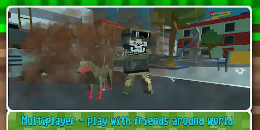 Play Shooting Blocky Combat Swat GunGame Survival  and enjoy Shooting Blocky Combat Swat GunGame Survival with UptoPlay