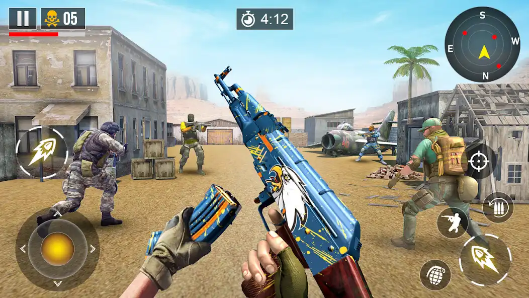 Play Shooting Games Offline Low MB as an online game Shooting Games Offline Low MB with UptoPlay