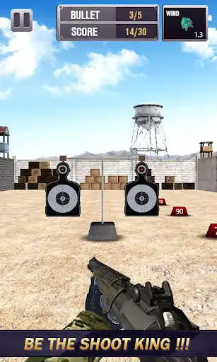 Play Shooting King 2019 - Target Shooing Training as an online game Shooting King 2019 - Target Shooing Training with UptoPlay