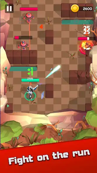 Play Shooting Robot: Run and Gun as an online game Shooting Robot: Run and Gun with UptoPlay