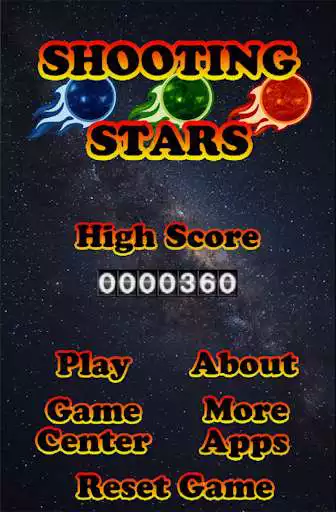 Play shooting stars  and enjoy shooting stars with UptoPlay