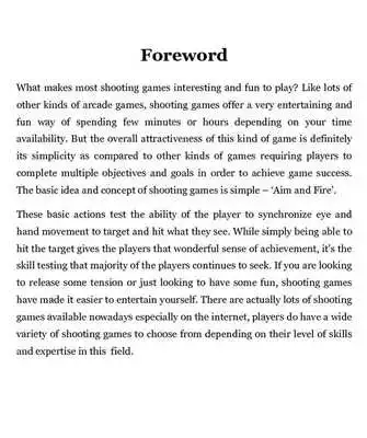 Play Shooting Tips for Gamers