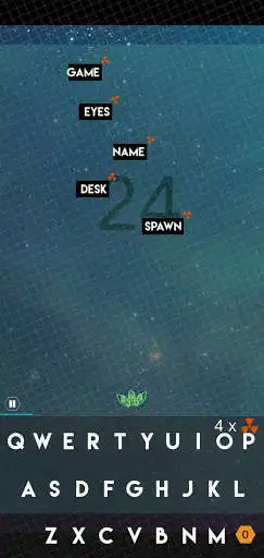 Play Shooting Words as an online game Shooting Words with UptoPlay
