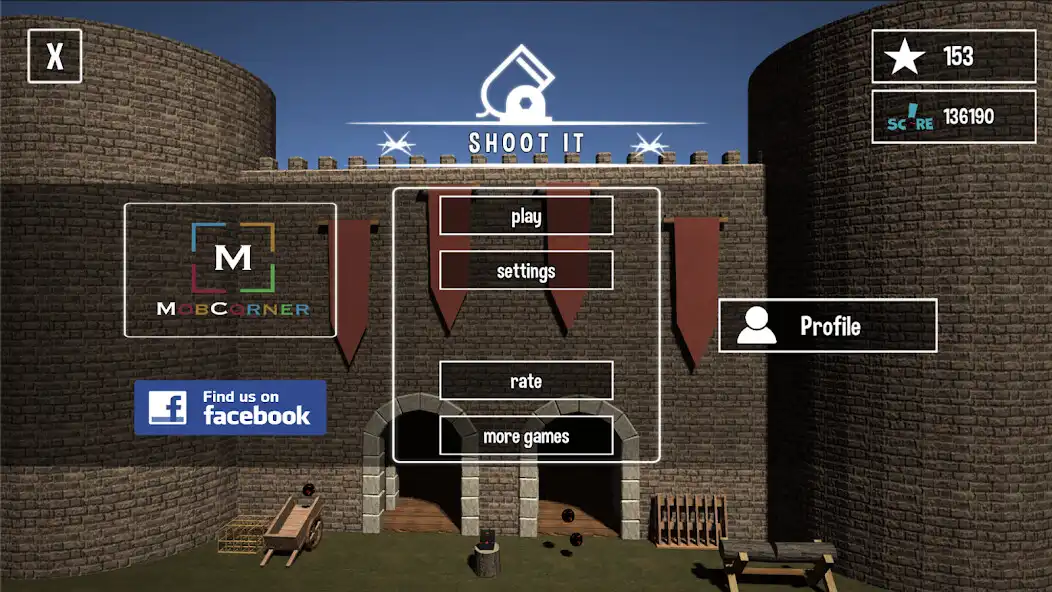 Play Shoot It - 3D - Cannon  Box  and enjoy Shoot It - 3D - Cannon  Box with UptoPlay