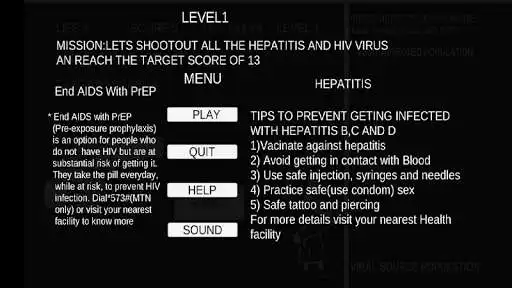 Play SHOOTOUTHEPATITIS+HIV as an online game SHOOTOUTHEPATITIS+HIV with UptoPlay