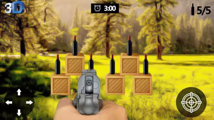 Play Shoot Real Bottle Target 3D Shooting