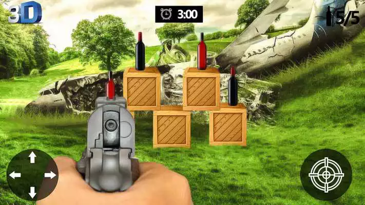 Play Shoot Real Bottle Target 3D Shooting