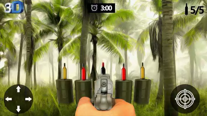 Play Shoot Real Bottle Target 3D Shooting