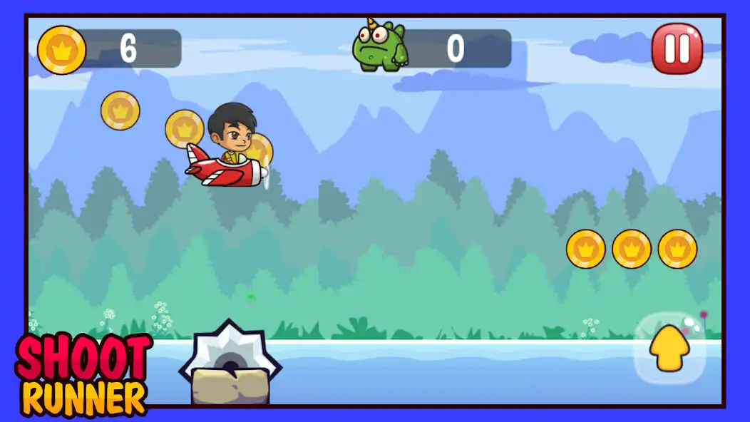 Play Shoot Runner as an online game Shoot Runner with UptoPlay