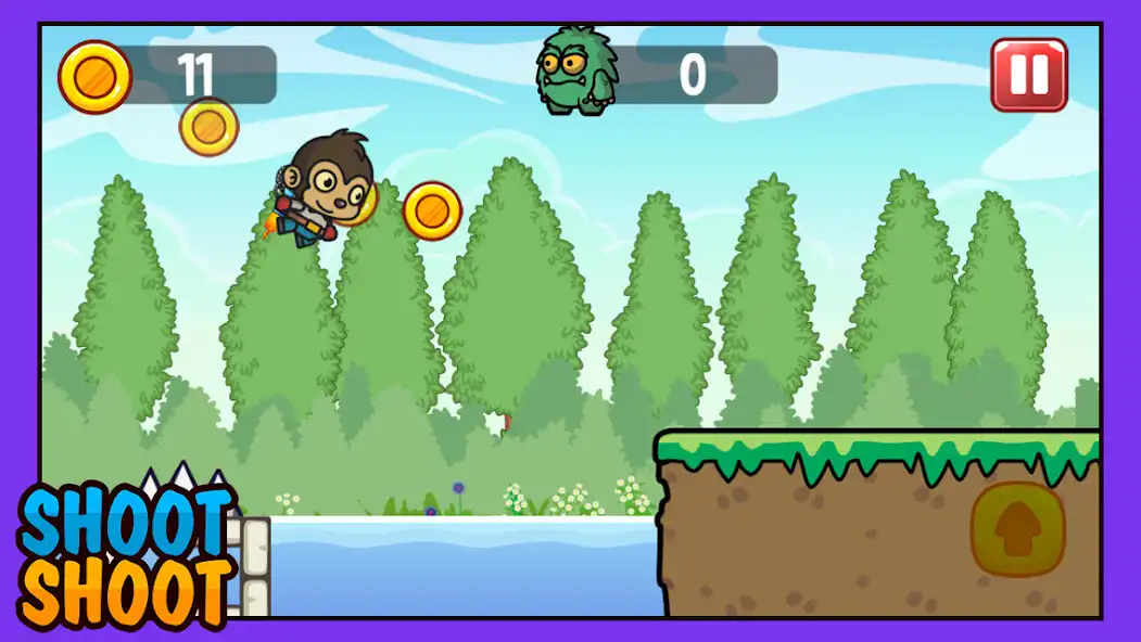 Play Shoot Shoot – Run Adventure as an online game Shoot Shoot – Run Adventure with UptoPlay