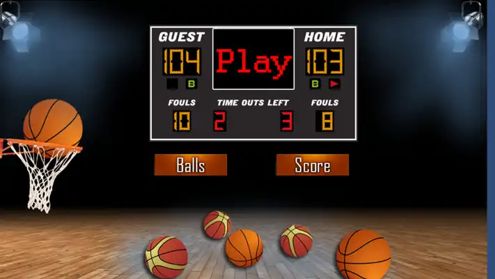 Play Shoot Some Hoops Basketball
