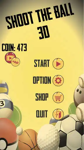 Play Shoot The Ball 3D as an online game Shoot The Ball 3D with UptoPlay