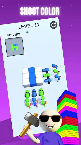 Play Shoot the color cannons  and enjoy Shoot the color cannons with UptoPlay