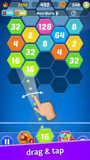 Play Shoot The Number - 2048 as an online game Shoot The Number - 2048 with UptoPlay