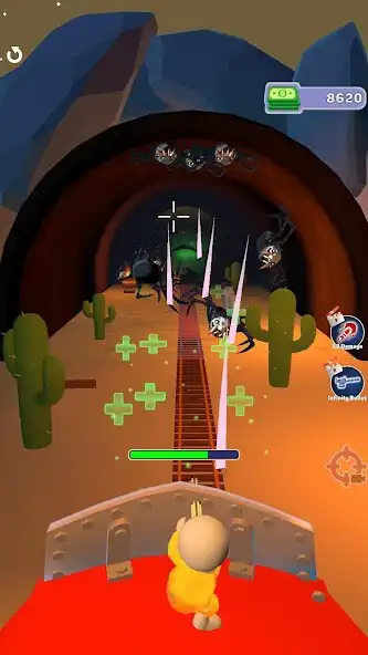 Play Shoot The Scary Train as an online game Shoot The Scary Train with UptoPlay