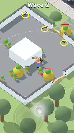 Play Shoot The Zombies! as an online game Shoot The Zombies! with UptoPlay